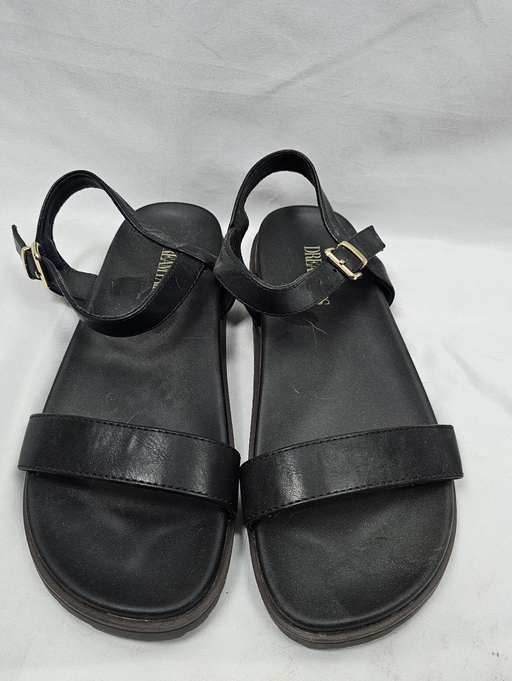Dream Pairs Arch Support Flat Sandal Women's 7 Minimalist Classic